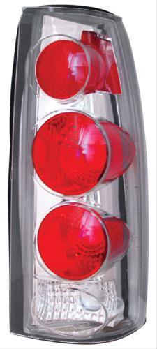 Matrix red eye taillights euro clear/red inserts 1988-2000 chevrolet c/k 2500