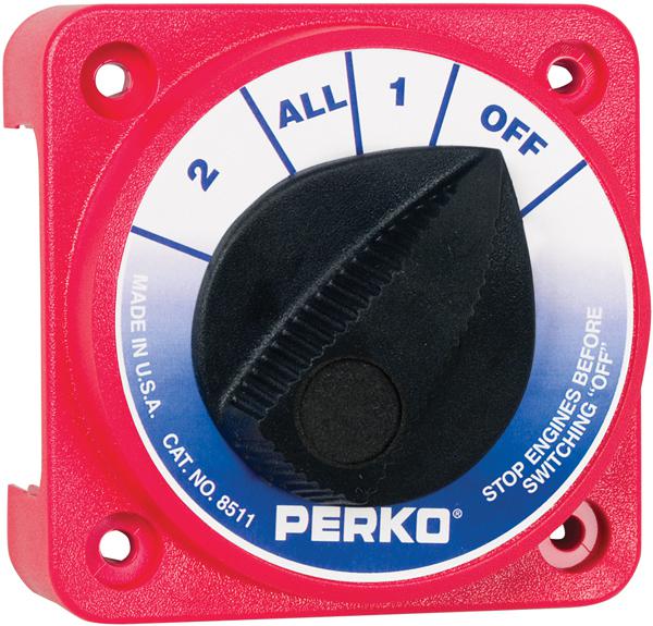 Perko compact battery switch 8511dp