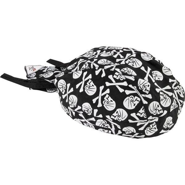 White zan headgear henry skull flydanna headwrap