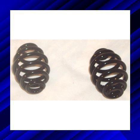 Solo seat springs gloss black 3"  harley  bobber chopper