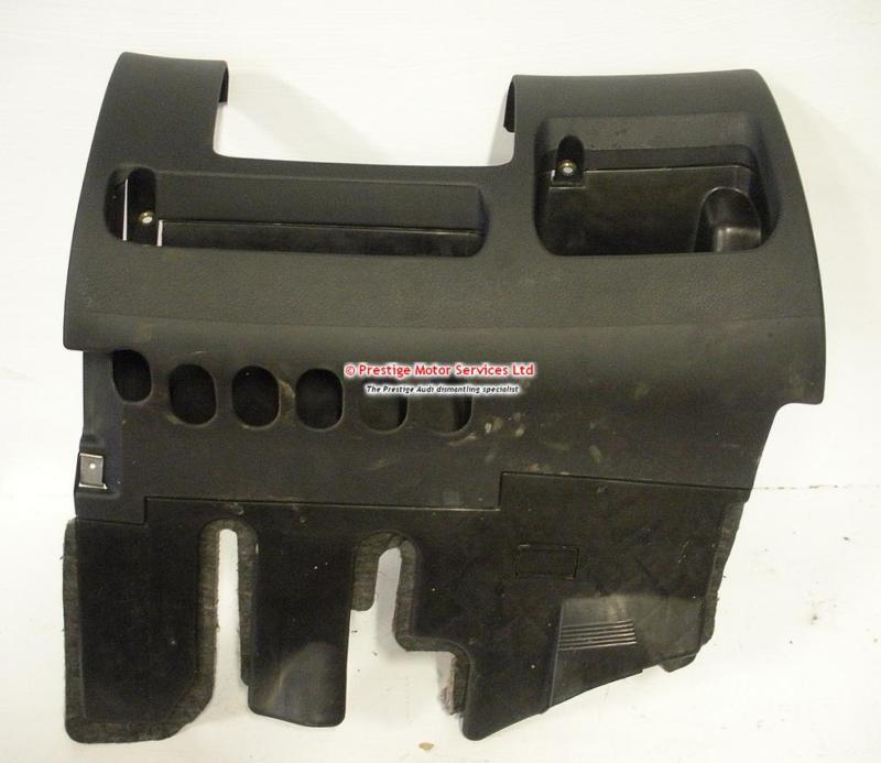 Audi a4 b5 black under dash storage panel 8d2863076