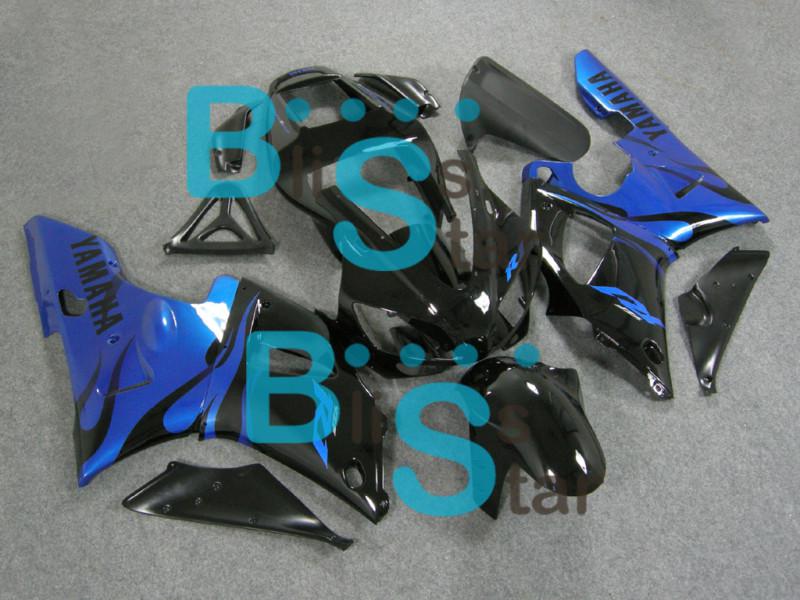 Injection mold abs fairing kit set fit for yamaha yzf-r1 yzf r1 1998-1999 e18 w4