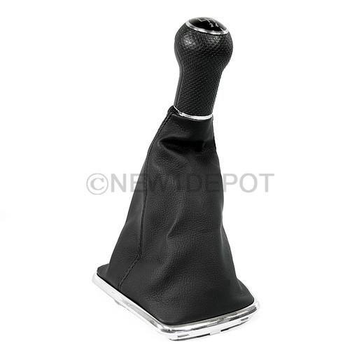 Brand new 5 speed black shift knob gaitor fit for vw mk4 jetta bora 1999-2004  