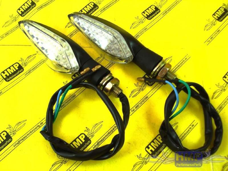 Universal led blinker set type 6 atv / quad