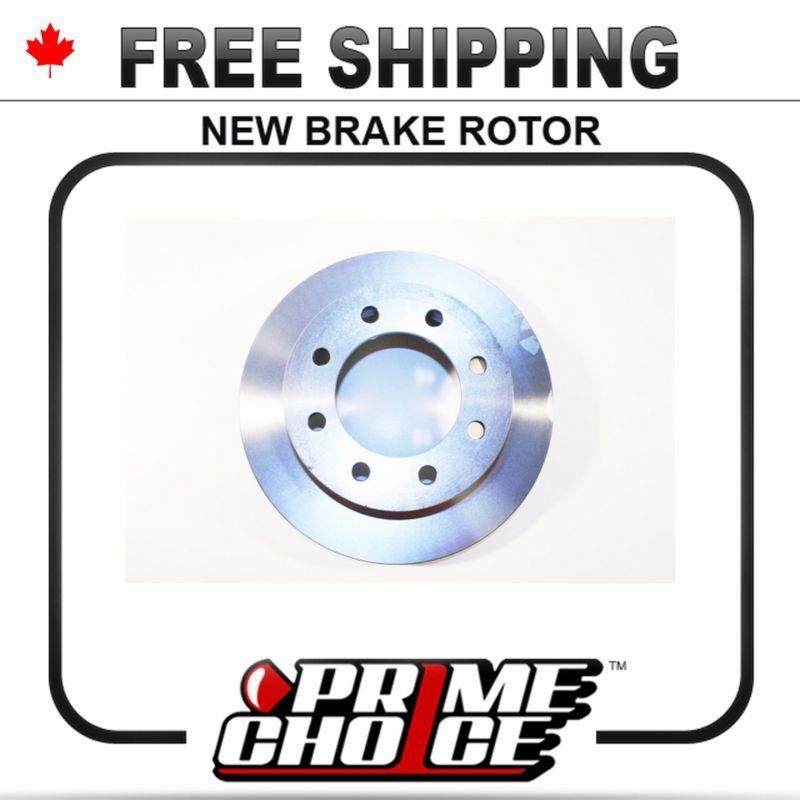 1 premium new disc brake rotor for front fits left driver / right passenger side