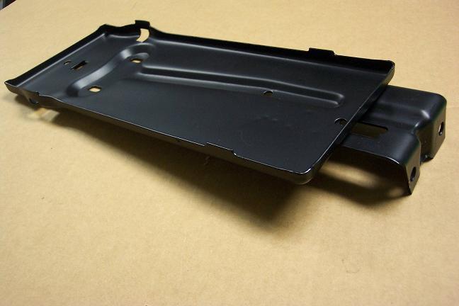 1956 ford correct battery tray new 56 or 1955 12-volt