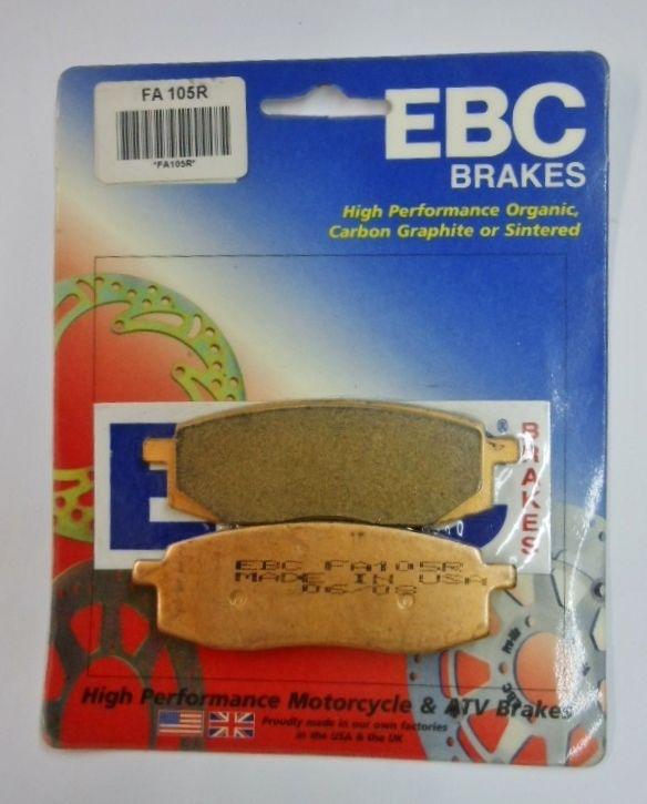 Ebc front brake pads yamaha yz125 yz250 yz490 it200 tt350 85 86 87 88 89 