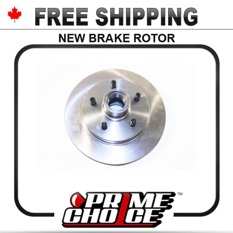 1 premium new disc brake rotor for front fits left driver / right passenger side