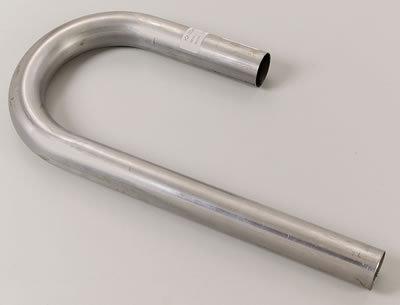 Hooker mandrel bend tubing 1.75" od 180 deg j-bend steel 12552hkr