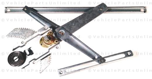 1989 thru 1994 window  regulator front left  fits: suzuki swift 4 door