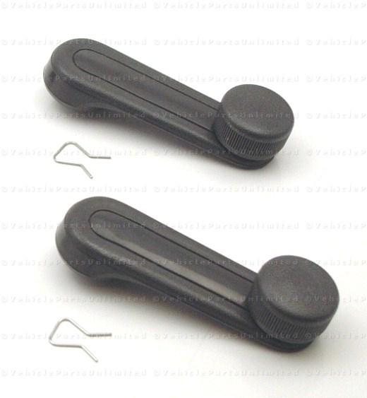 1993 thru 1998   2 psc.  window crank handle set     fits: toyota t100