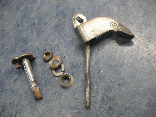 Choke lever pin parts 1973 honda cb350f cb350 four cylinder