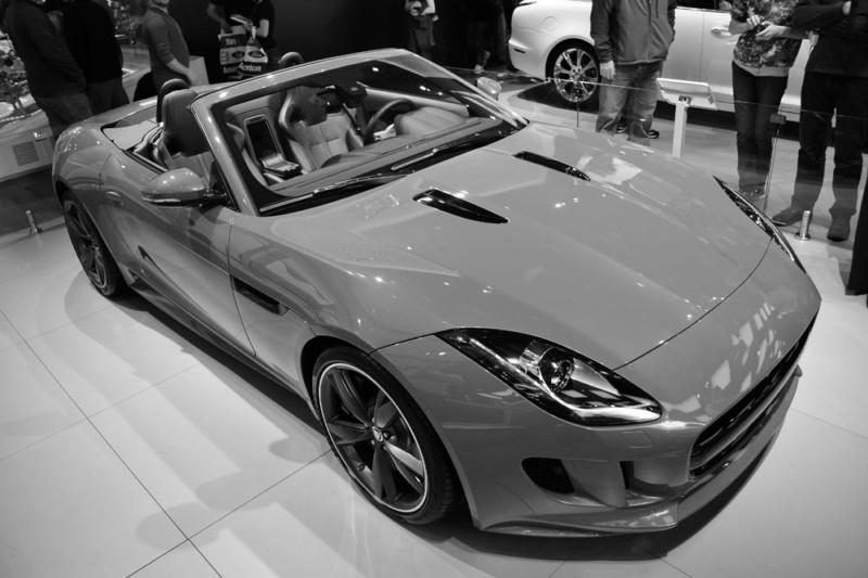 Jaguar f-type hd poster super car b&w print multiple sizes available