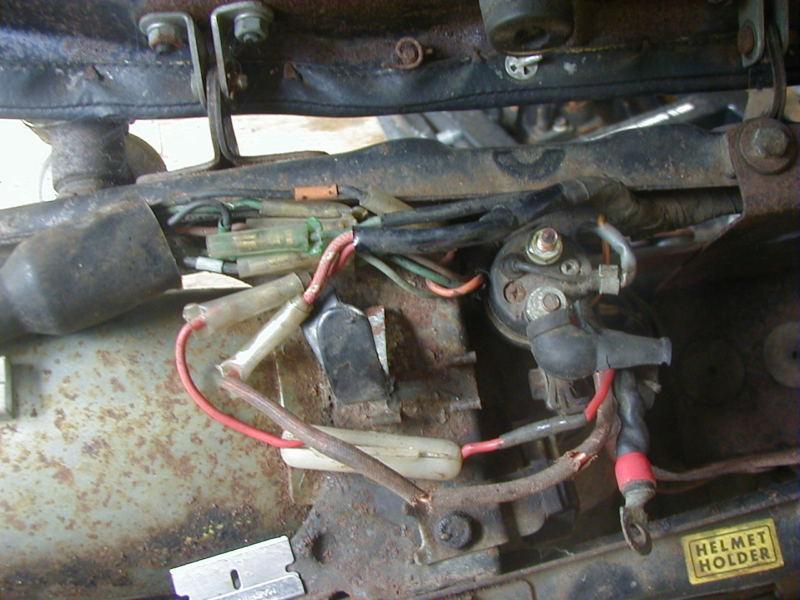 1972 cb175 original harness