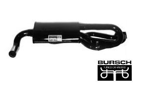 Bursch tuned muffler, porsche 914/4 1.7l/1.8 l, street (73-74)