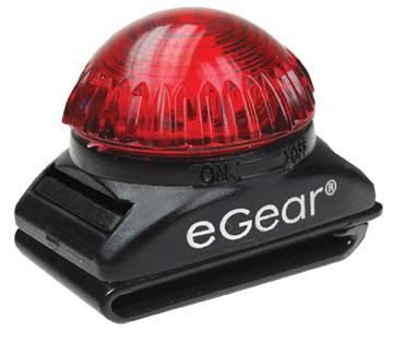 Egear guardian safety light red - led for marine use- waterproof