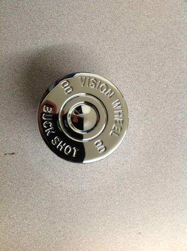 Vision wheel buckshot center cap 4/110-115 chrome c158a set of 4