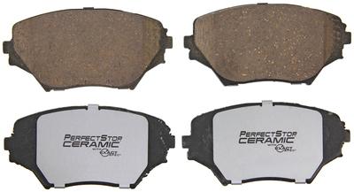 Perfect stop ceramic pc862 brake pad or shoe, front