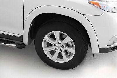 Toyota highlander 070 blizzard pearl painted fender flares/ 00016-48140-10