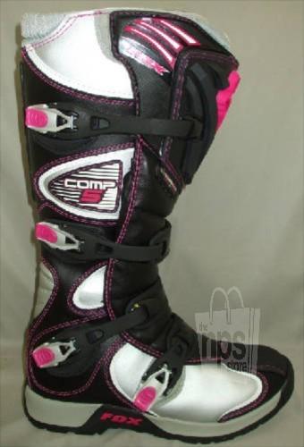 Fox racing 05029-285-064 womens 9 comp 5 boot motocross new