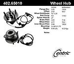 Centric parts 402.65010e front hub assembly