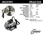 Centric parts 402.61001 front hub assembly