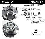 Centric parts 406.63001 rear hub assembly