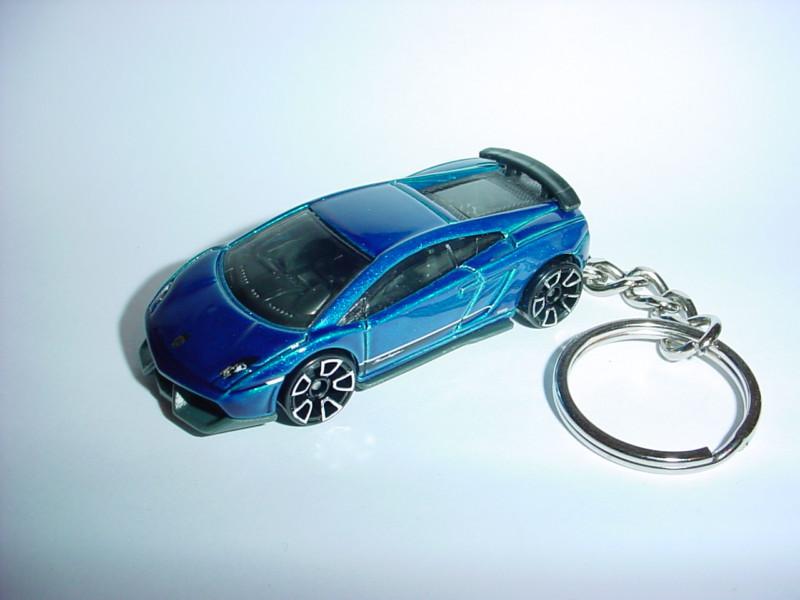 New lamborghini gallardo lp 570-4 superleggera custom keychain fob key fob ring