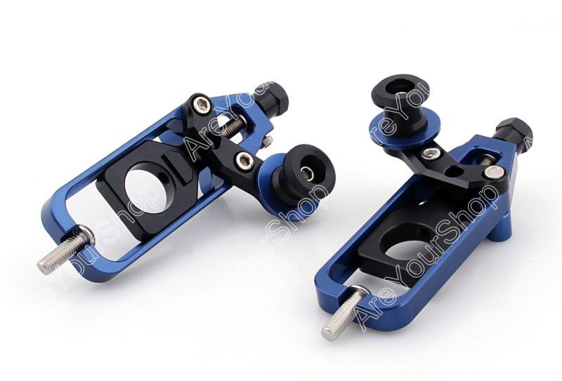 Aluminum chain adjuster fit for honda cbr600rr 2007-2008 blue