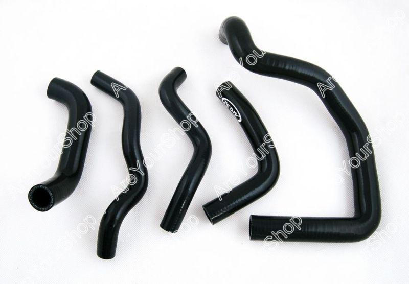 Black kit silicone hose radiator heater honda vtec 1999-2001