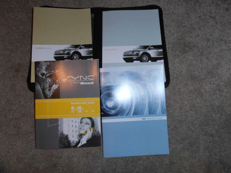 2008 ford edge owners manual