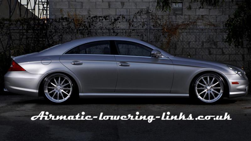 Mercedes cls cls55 cls63 fully adjustable lowering kit/links/module - complete 