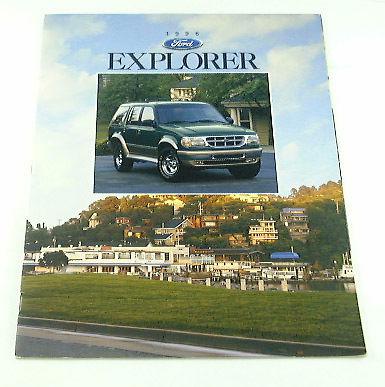 1996 96 ford explorer brochure eddie bauer limited xlt