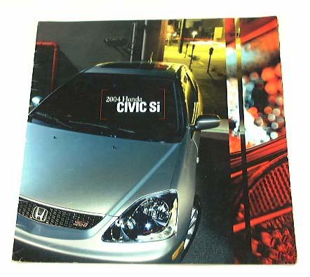 2004 04 honda civic si brochure 