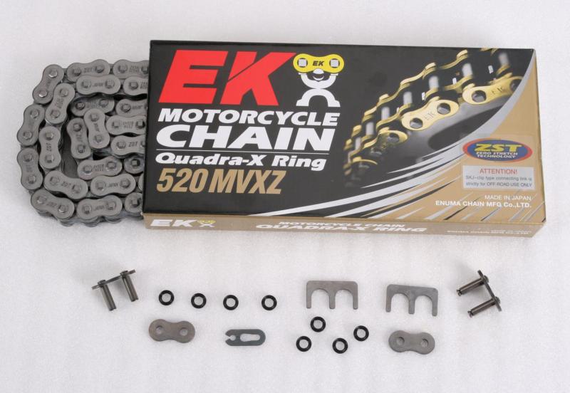 Ek 520mvxz x 120 chrome size chain