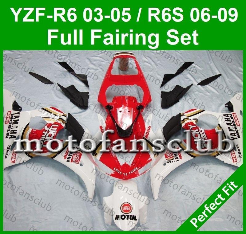 Fit yamaha yzf r6 03 04 05 yzfr6 2003 2004 2005 fairing bodywork plastics #15 c