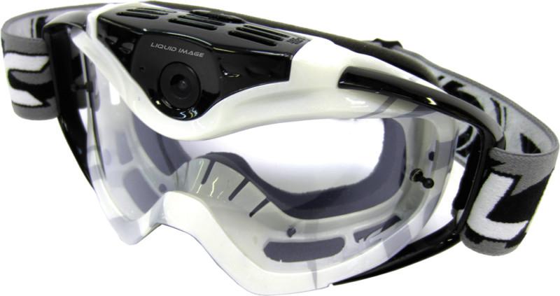 Liquid image torque plus series hd video goggles white/clear lens