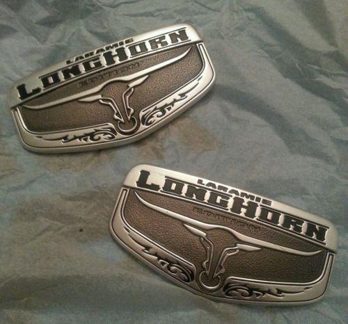 Laramie longhorn ram oem interior badges 