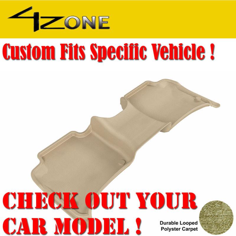 Porsche/ volkswagen cayenne/ touareg molded car carpet auto floor mat 2nd row