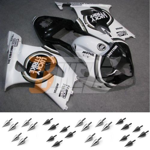 Free bolt kit! body frame fairing kit for suzuki gsx r 1000 k3 2003 2004 af