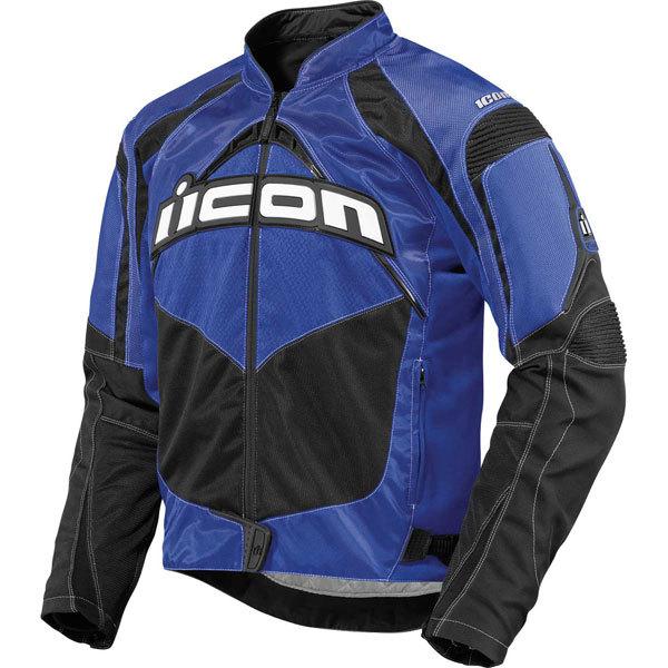 Blue m icon contra textile jacket