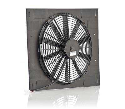 Be cool fan electric single 12.7 amps 10 blades 1605 cfm plastic black 16" dia