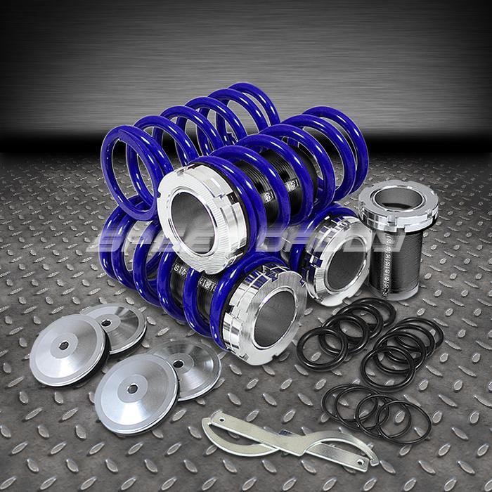 Front+rear aluminum 0-3" scaled coilover spring kit 95-99 maxima a32 vq30de blue