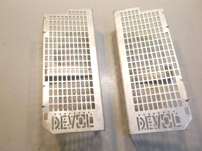 Husqvarna 360 wxc360 nice used devol radiator guards 1992 1993 1994 wxe250 250