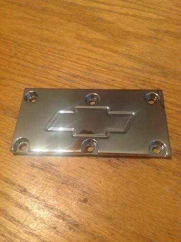 Bowtie tpi lt1 chrome throttle body plate iroc camaro z28