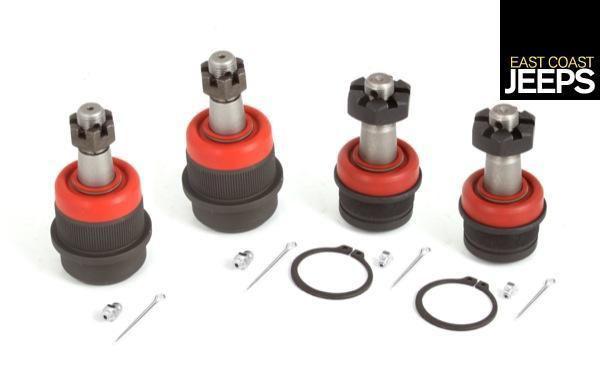 11800 alloy usa 4-piece ball joint kit, 07-13 jeep wrangler & 99-04 grand