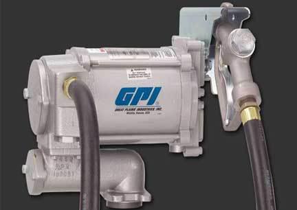 Gpi 30 gpm remote dispense pump