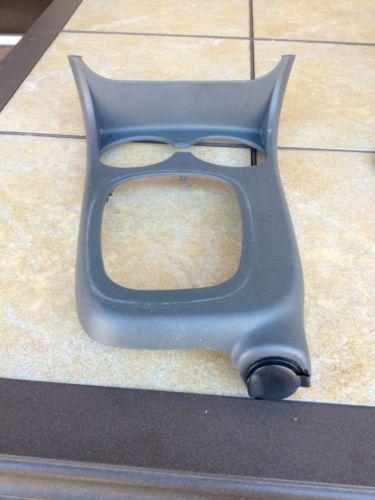 03 04 05 06 07 saturn ion 4 door  shifter trim cup holder bezel oe oem grey