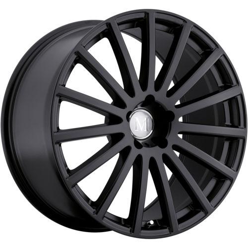 20x8.5 black mandrus rotec wheels 5x112 +43 audi tts a3 a4 tt a6 rs4 s4