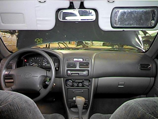 1998 toyota corolla sunvisor lh driver gray w/mirror 2611413